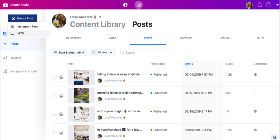 Content library