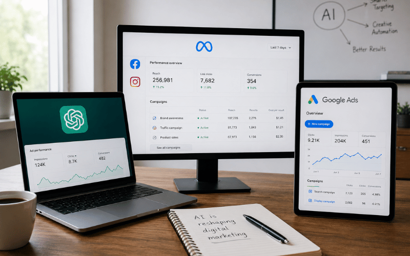 Blog Banner_ChatGPT Ads vs Meta Ads vs Google Ads: Full Comparison